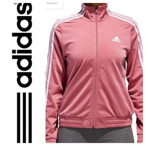 Adidas Women's Pink Track Jacket